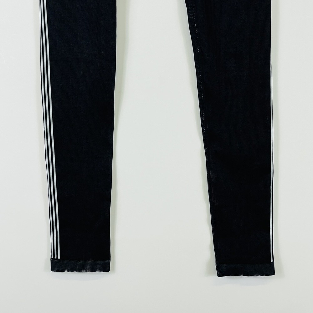Fabletics Leggings Pants Women XS Black White Heavy Compression Stretch Athletic - Picture 4 of 8